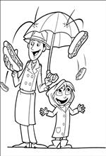 coloring page Cloudy with a Chance of Meatballs